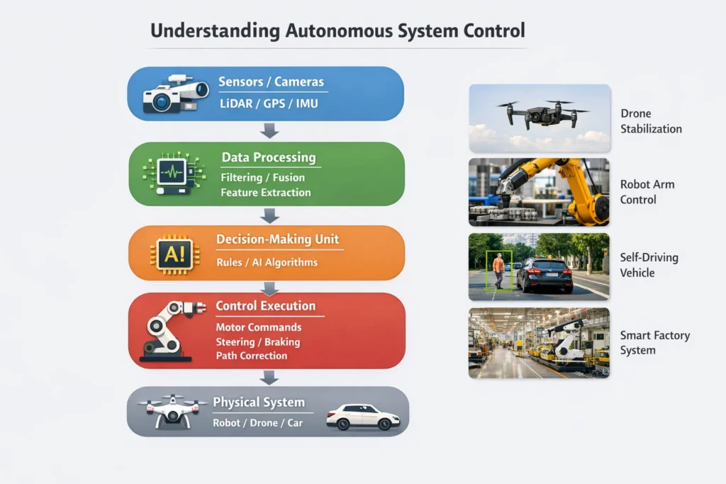 Python vs C++ for autonomous systems - Autonomous system control breakdown