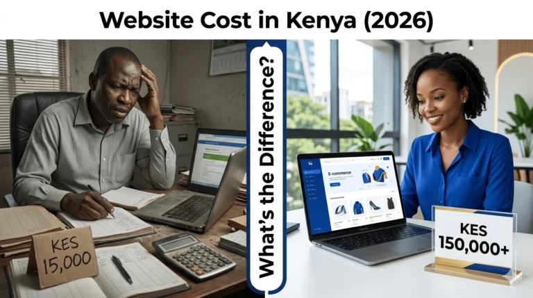 website cost in Kenya 2026