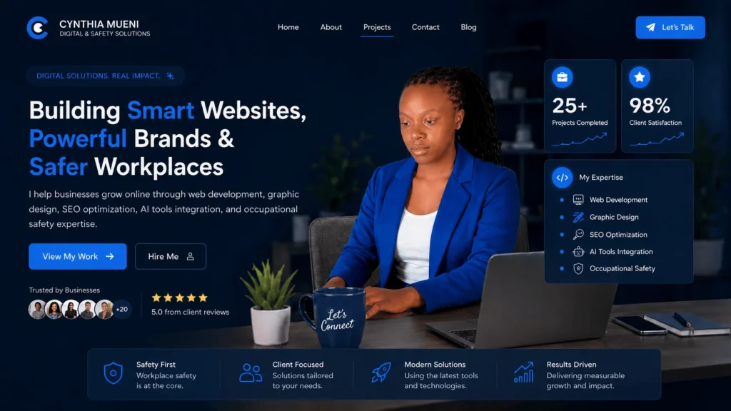 Cynthia Mueni Portfolio Website