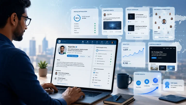 LinkedIn tech career and personal brand growth